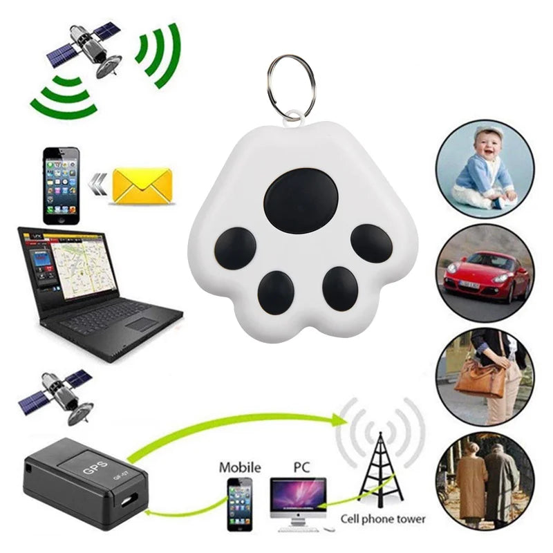 Anti-lost Key Finder Tools with Bluetooth 5.0 Hidden GPS