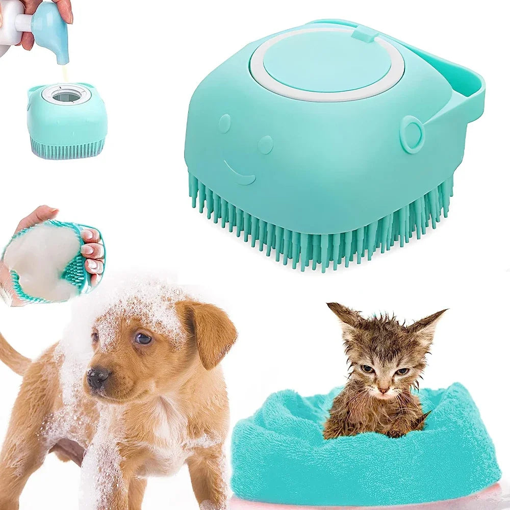 Shower Brush Pet Shampoo