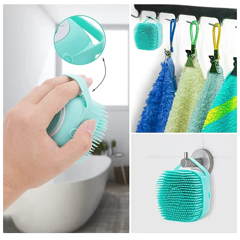 Shower Brush Pet Shampoo