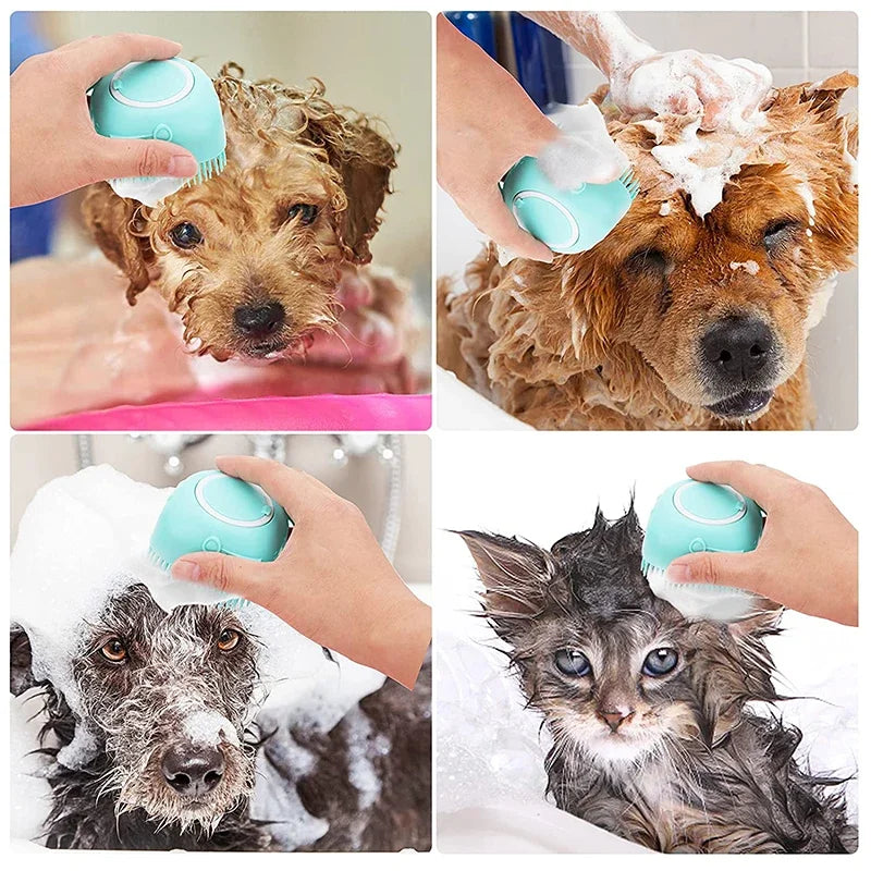 Shower Brush Pet Shampoo