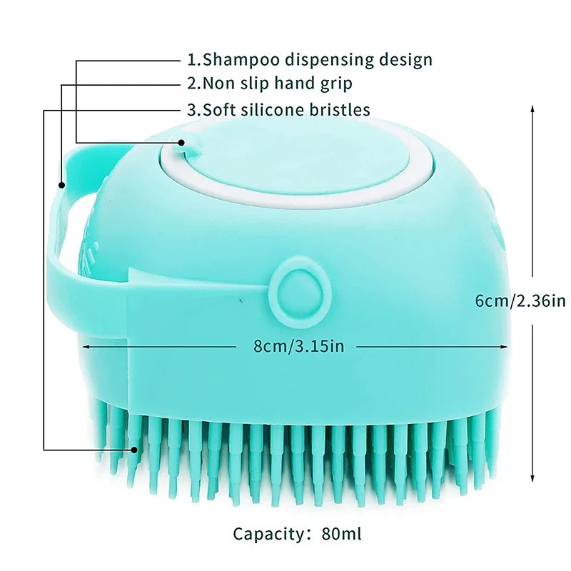 Shower Brush Pet Shampoo