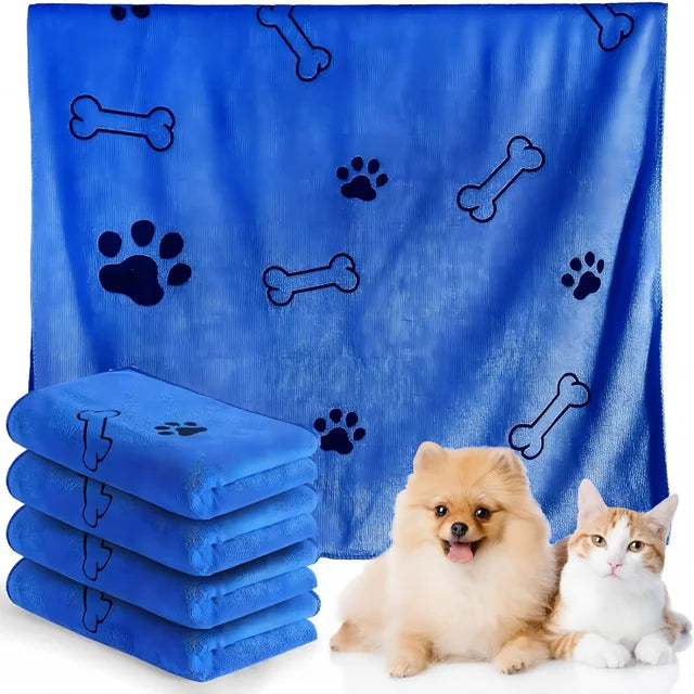 Pet Towel, Puppy Microfiber Quick-drying