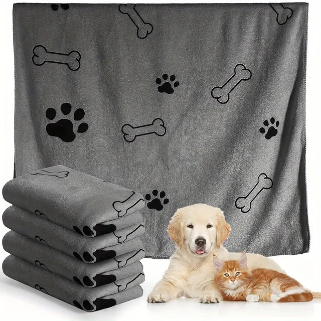 Pet Towel, Puppy Microfiber Quick-drying